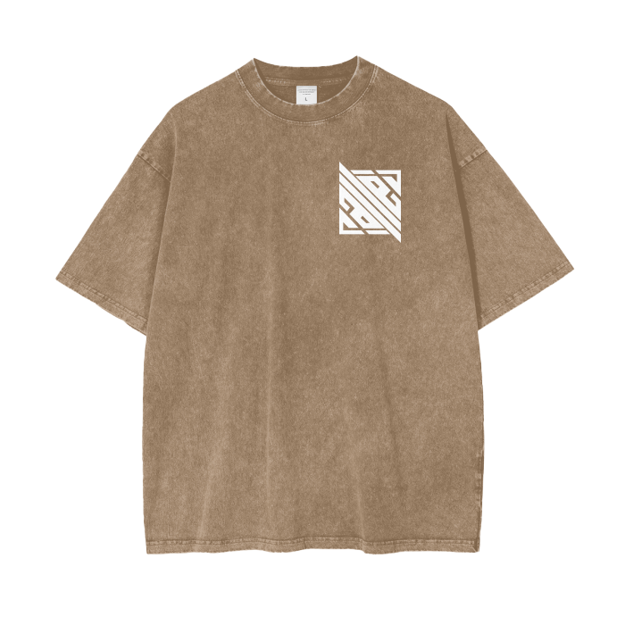 📞CALLED By JESUS Acid Wash Oversize T-Shirt - 250 GSM🏷️